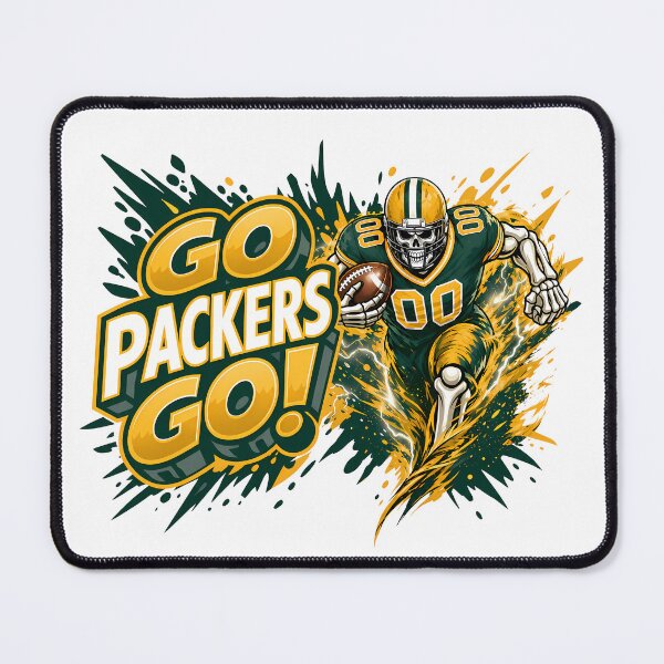 Item preview, Go Packers Go! Green Bay Packers Football Fan #0072 designed and sold by GLUVY-THEME.