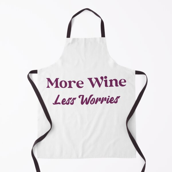 Item preview, More Wine Less Worries designed and sold by CreationsbYKz.