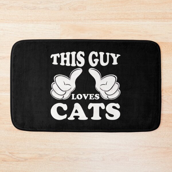 Item preview, This Guy Loves Cats designed and sold by GiaoCalonas.