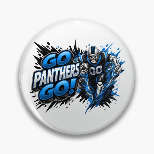 Item preview, Go Panthers Go! Carolina Panthers Football Fan #0073 designed and sold by GLUVY-THEME.