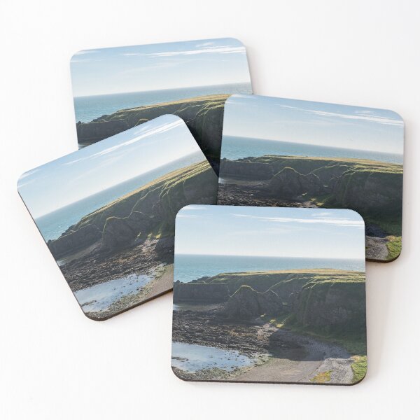 Item preview, Rough and Ragged - North Sea Cliffs in Aberdeenshire Scotland  designed and sold by Georgia Mizuleva.