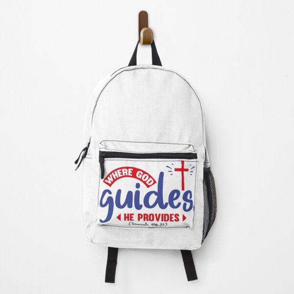 Item preview, Where God Guides He Provides Christian Faith T shirt , Sticker , mug and tattoo designed and sold by Billium Halder.