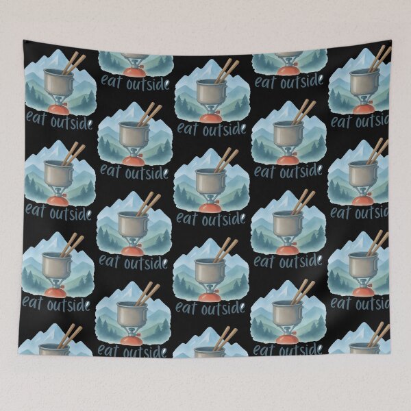 Item preview, Eat Outside - Hike To Eat designed and sold by eiden-roney.