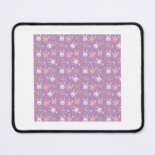 Item preview, Purple Bunny Pattern designed and sold by blima-greele.