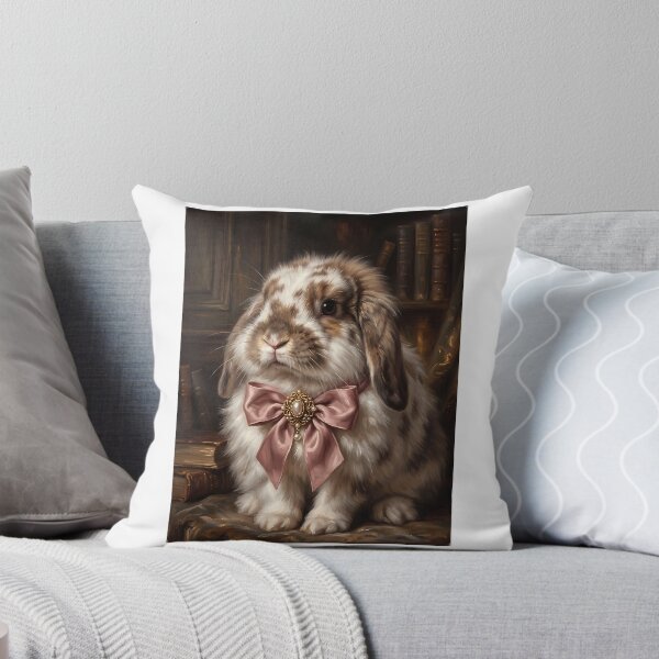 Item preview, Royal Lop Bunny Pink Bow designed and sold by blima-greele.