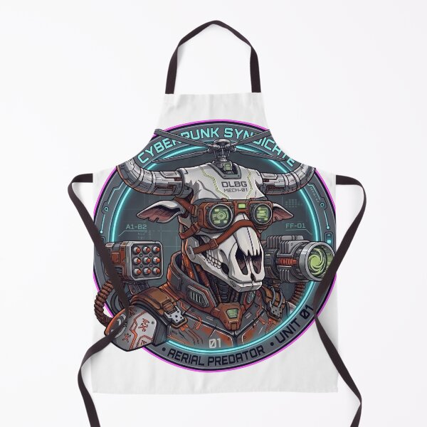 Item preview, Cyberpunk Syndicate - Aerial Predator Skull (Unit 01) designed and sold by DLBG-STORE.