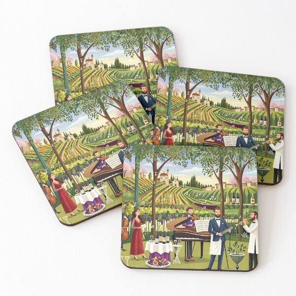 Item preview, The Illustration of Musical Festival designed and sold by Pim-Crystal.