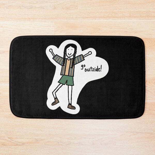 Item preview, Go Oustside Granola Girl Doodle designed and sold by eiden-roney.