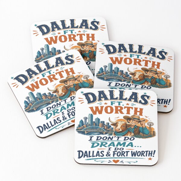 Item preview, Dallas Fort Worth I Don’t Do Drama Western Cowboy designed and sold by Sushikidsntoddlers.