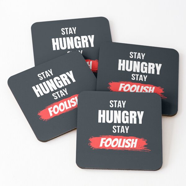 Item preview, Stay Hungry Stay Foolish Motivational T-Shirt  designed and sold by Mrali9914.