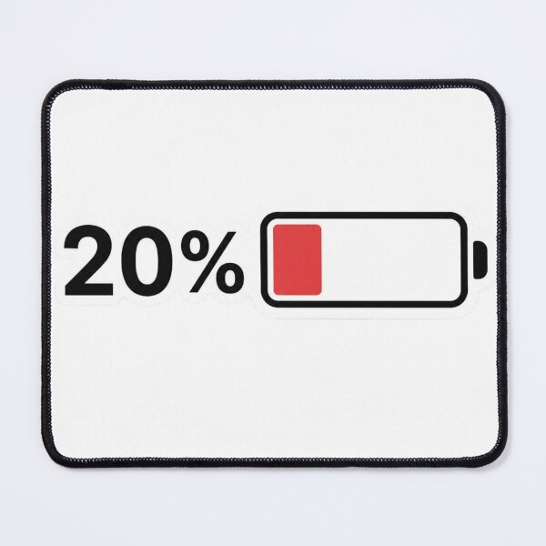 Item preview, 20% Low Battery Icon designed and sold by EgoSovereign.
