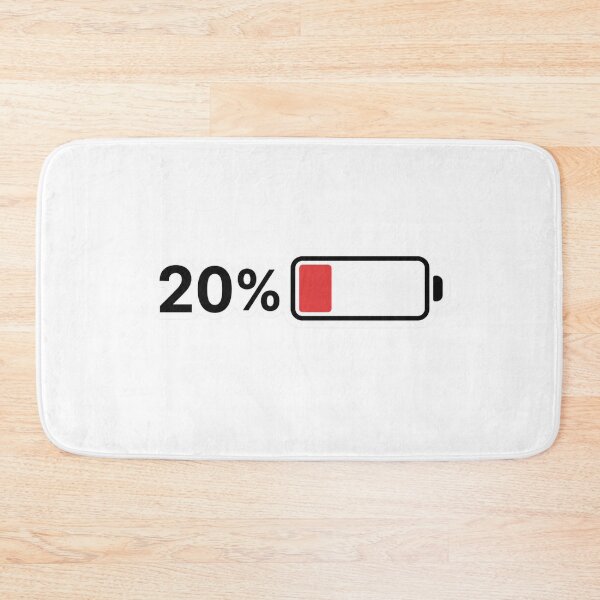 Item preview, 20% Low Battery Icon designed and sold by EgoSovereign.