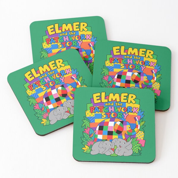 Item preview, Elmer and the Patchwork Story designed and sold by HappyToons Shop.