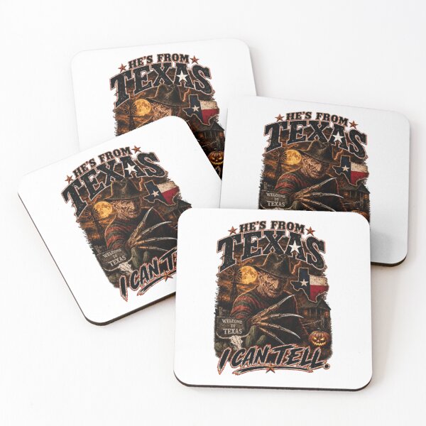 Item preview, Freddy Krueger Texas, Halloween Horror, He's From Texas I Can Tell designed and sold by perkmingStudio.