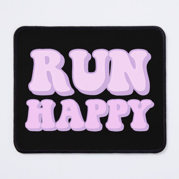 Item preview, Run Happy Purple Sticker designed and sold by eiden-roney.