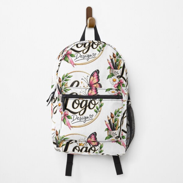 Item preview, Creative Logo Designer Floral Butterfly Logo – Cute Artistic Branding Design designed and sold by Ishratparween11.