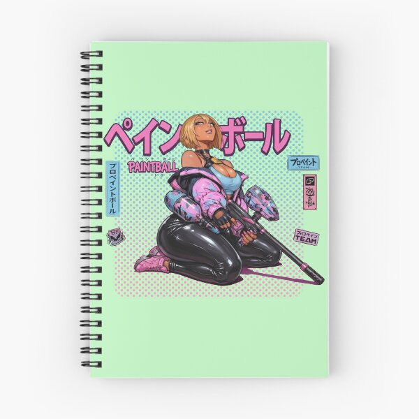 Item preview, Neon girl playing purofesshonaru peinto bōru designed and sold by PaintballCrew.