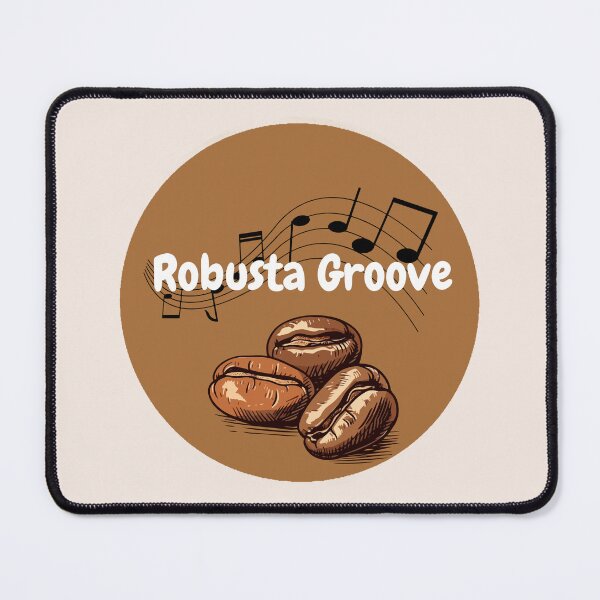 Item preview, Robusta Groove Retro Jazz Music Coffee Love designed and sold by Samtexboom.