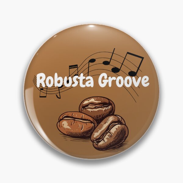 Item preview, Robusta Groove Retro Jazz Music Coffee Love designed and sold by Samtexboom.