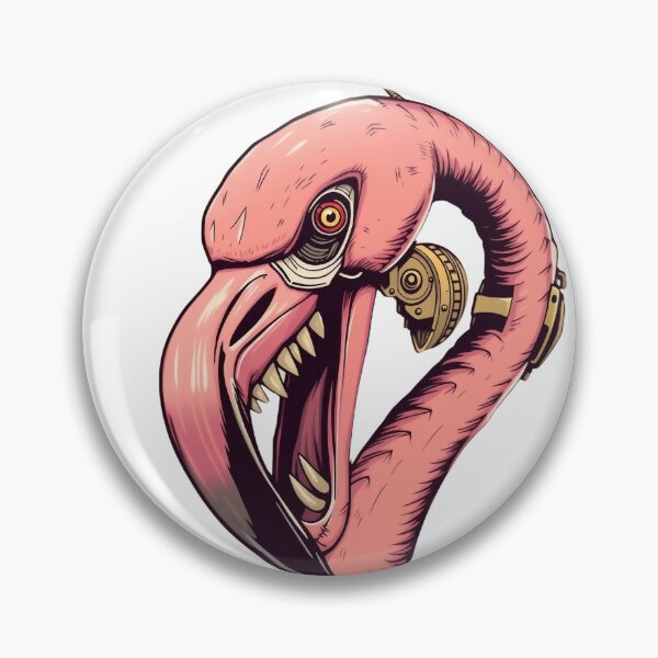 Item preview, Bad Pink Bird designed and sold by Duckmoo Art.