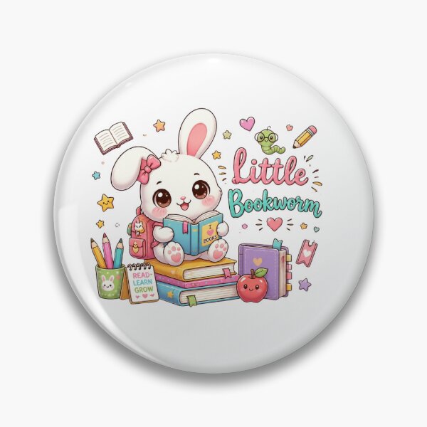 Item preview, Little Bookworm Bunny designed and sold by Alaakadry800.