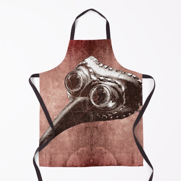 Item preview, Red Plague Doctor's Mask Gothic Medieval Design designed and sold by Ghoul Enterprises.