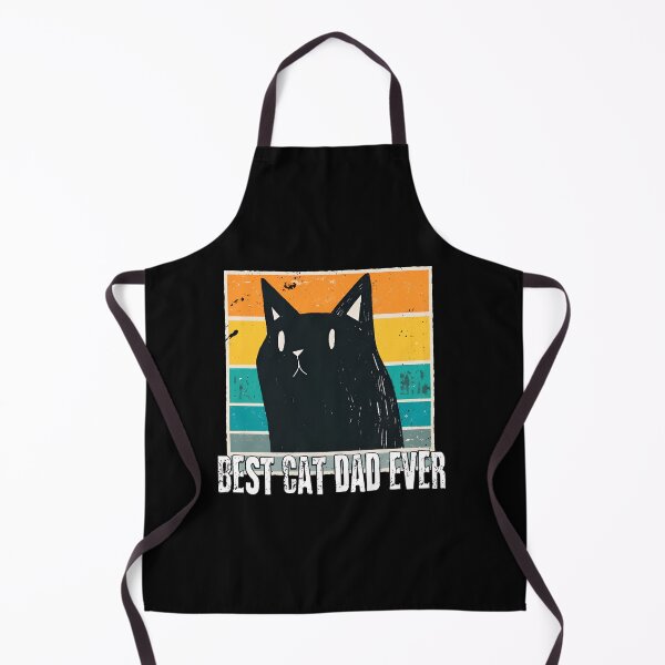Item preview, Best Cat Dad Ever Retro Black Cat Design designed and sold by GiaoCalonas.