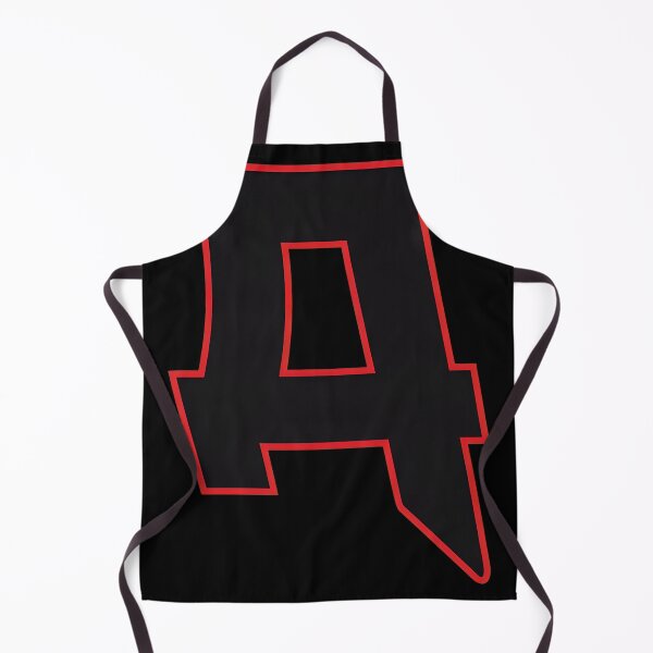 Item preview, Bold Athletic Letter A Red Outline -76 designed and sold by Memorado.
