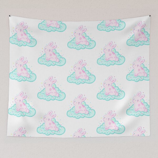 Item preview, Bunny Clouds designed and sold by PenceJamika.