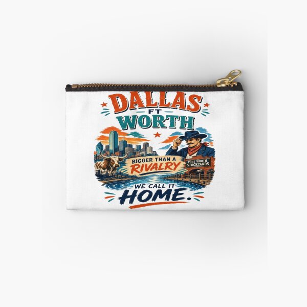 Item preview, Dallas Fort Worth Bigger Than a Rivalry Texas designed and sold by Sushikidsntoddlers.