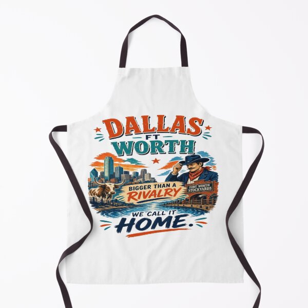 Item preview, Dallas Fort Worth Bigger Than a Rivalry Texas designed and sold by Sushikidsntoddlers.