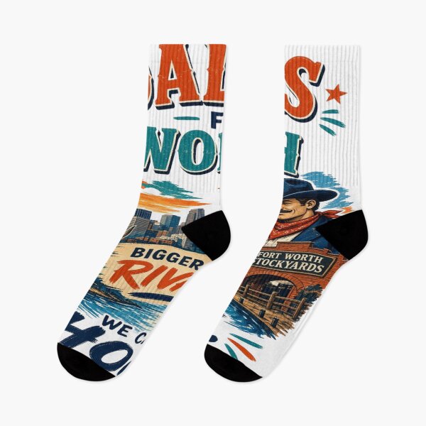 Item preview, Dallas Fort Worth Bigger Than a Rivalry Texas designed and sold by Sushikidsntoddlers.