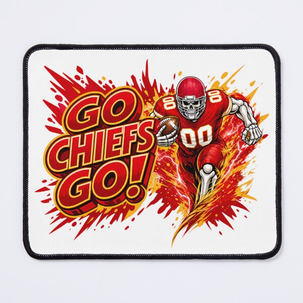 Item preview, Go Chiefs Go! Kansas City Chiefs Football Fan #0078 designed and sold by GLUVY-THEME.