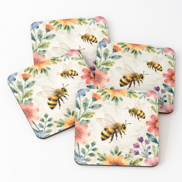 Item preview, Bees In the Spring designed and sold by The Mad Tea Party.