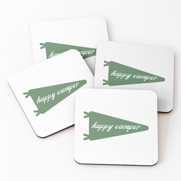 Item preview, Happy Camper Flag designed and sold by eiden-roney.