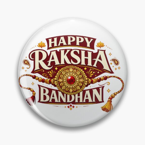 Item preview, Happy Raksha Bandhan – Modern Indian Rakhi Festival Design designed and sold by digitallyyour.