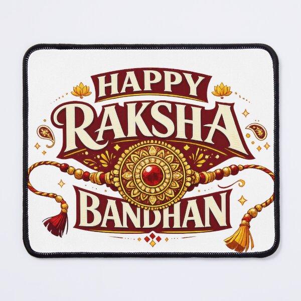 Item preview, Happy Raksha Bandhan – Modern Indian Rakhi Festival Design designed and sold by digitallyyour.