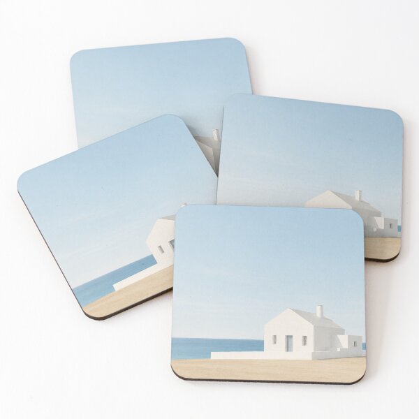 Item preview, White House by the Sea | Minimalist Coastal Architecture designed and sold by Zaramodo.