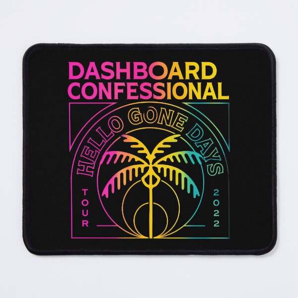 Item preview, Dashboard Confessional Hello Gone Days Tour 2022-39 designed and sold by Memorado.