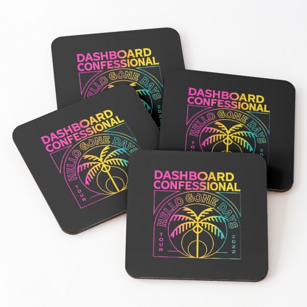 Item preview, Dashboard Confessional Hello Gone Days Tour 2022-39 designed and sold by Memorado.