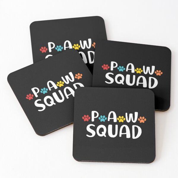 Item preview, Paw Squad Fun Animal Paw Print Design designed and sold by GiaoCalonas.