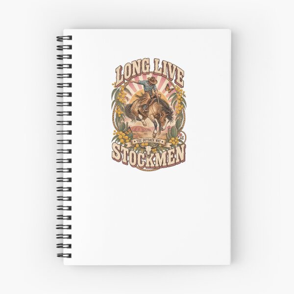 Item preview, Long Live Stockmen The Outback Way Aussie Stockman Horse Uluru Wattle Rodeo designed and sold by Yellowriversss.