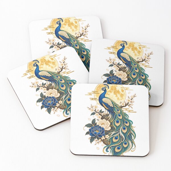 Item preview, Japanese Art Peacock designed and sold by hana-tori-tsuki.