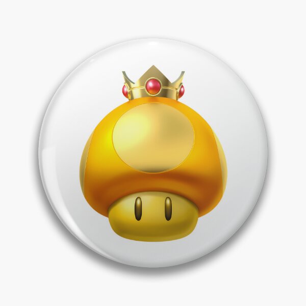 Item preview, Gold Mushroom Sticker designed and sold by rowyn-parson.