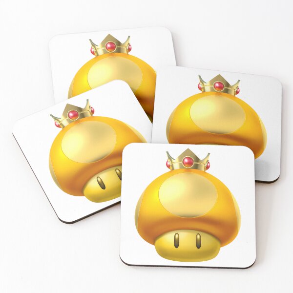 Item preview, Gold Mushroom Sticker designed and sold by rowyn-parson.