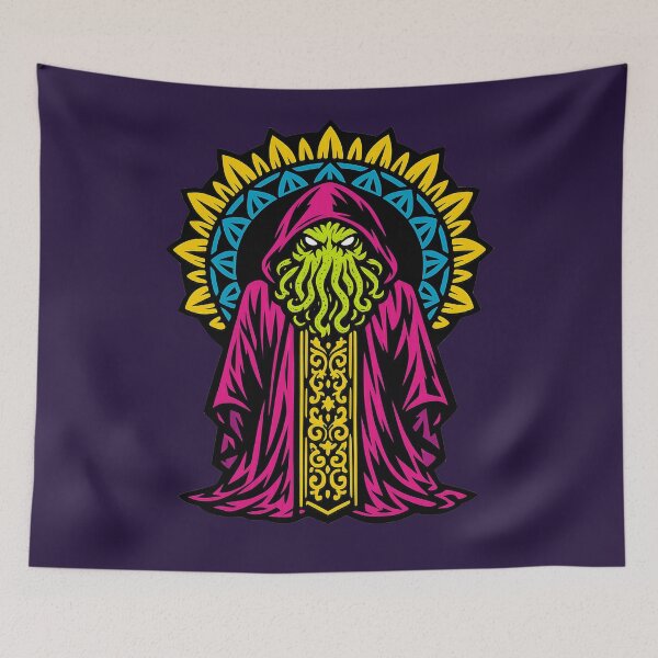 Item preview, Saint Cthulhu – Lovecraft Eldritch Horror designed and sold by KungPowUnicorn.