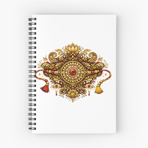 Item preview, Traditional Rakhi Mandala – Indian Ornamental Raksha Bandhan Design designed and sold by digitallyyour.