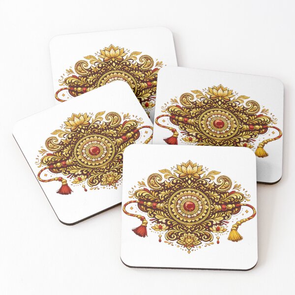Item preview, Traditional Rakhi Mandala – Indian Ornamental Raksha Bandhan Design designed and sold by digitallyyour.
