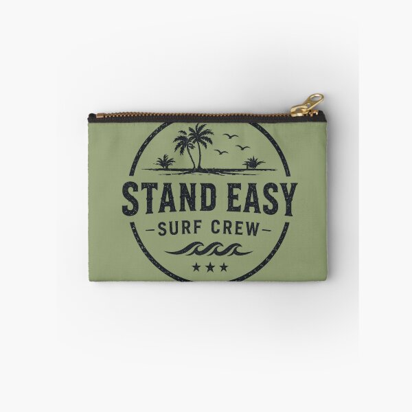 Item preview, Stand Easy Surf Crew Main TShirt Logo - Dark Version (for use on Light Colours) designed and sold by Bombergirls.