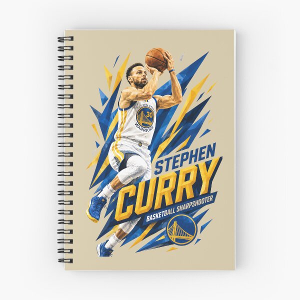 Item preview, Stephen Curry Basketball Sharpshooter – Golden State Warriors #30 Blue & Gold Illustration designed and sold by FutureTraveller.